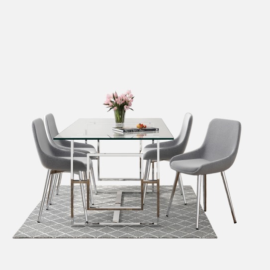 Eros/Cassidy 5pc dining set