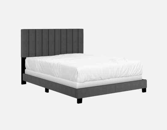 Jedd 60" Queen Bed in Charcoal