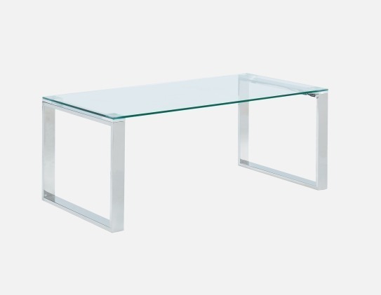 Zevon coffee table in silver