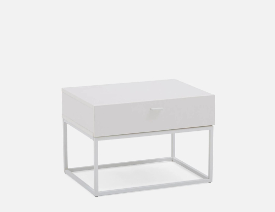 Conrad Nightstand White