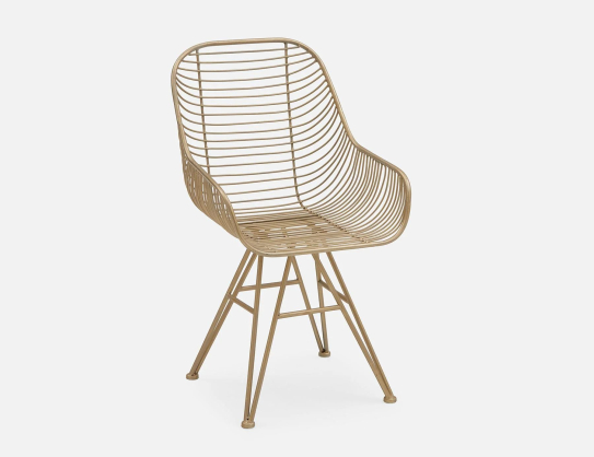 Ester Iron Dining Armchair